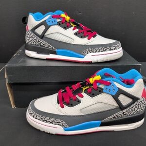 Jordan Spizike Low SE GS Youth Size 7Y Neutral Grey Varsity Maize IM7423-004